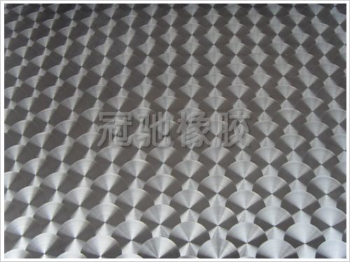 The fan pattern conveyor belt