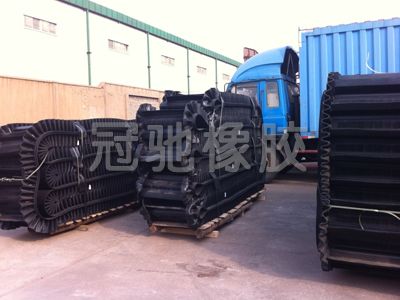 Raised edge conveyor belt wave