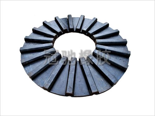 Tube mill rubber lining
